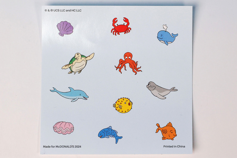 付属しているシート。裏面は何も書かれていない