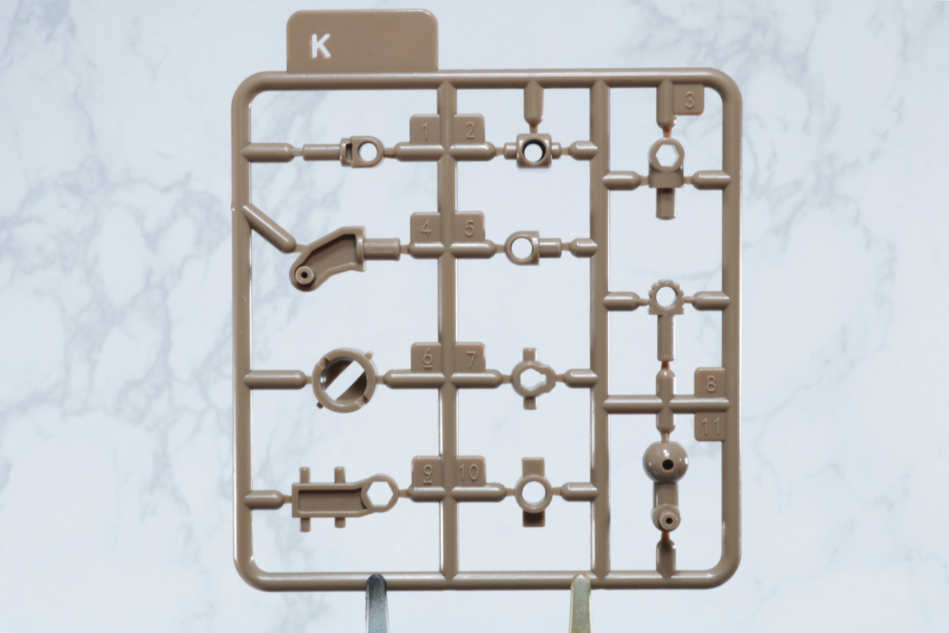 Kパーツは2枚封入
