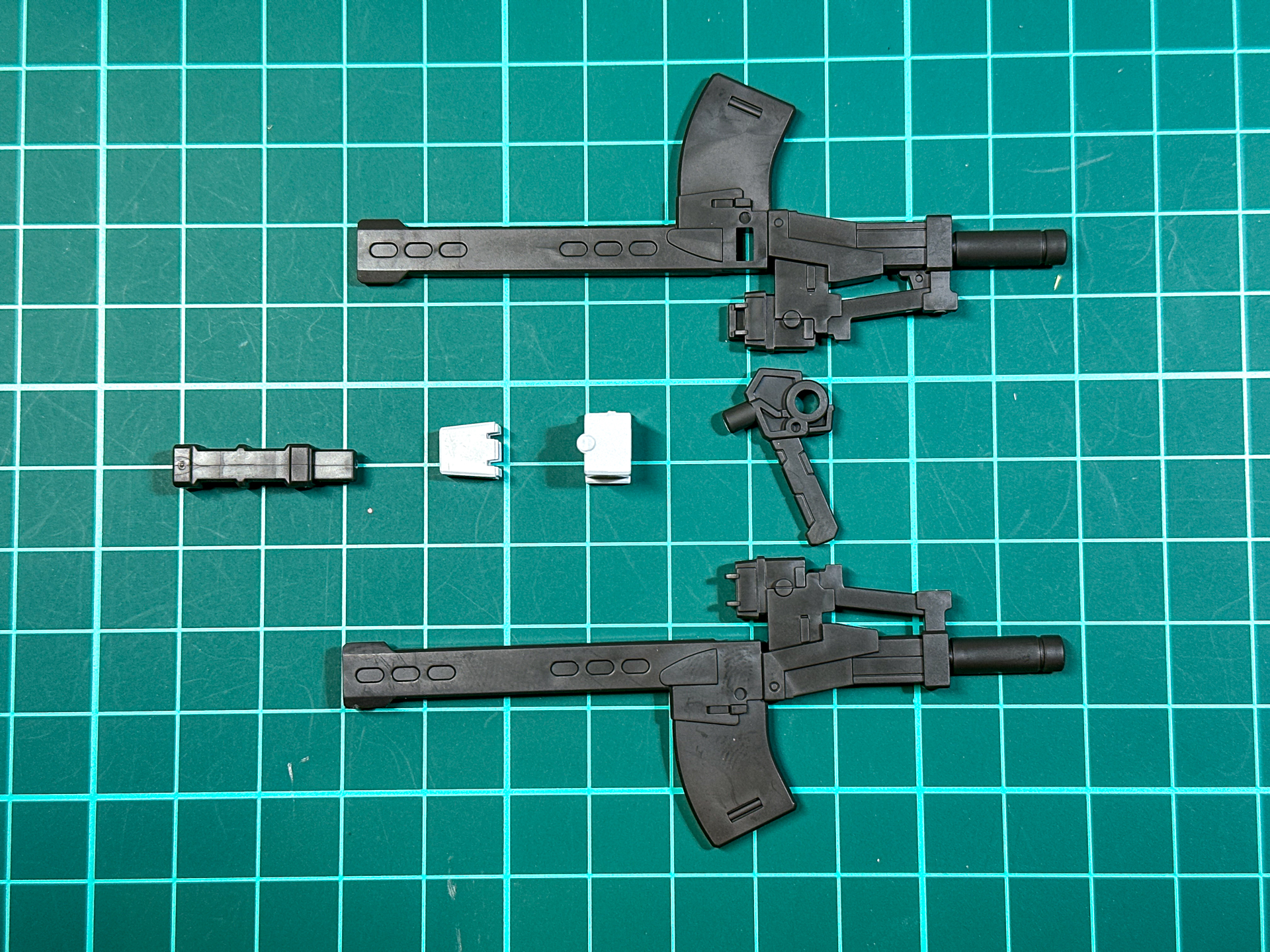 フォトン・ライフルは6パーツにて構成されています。
