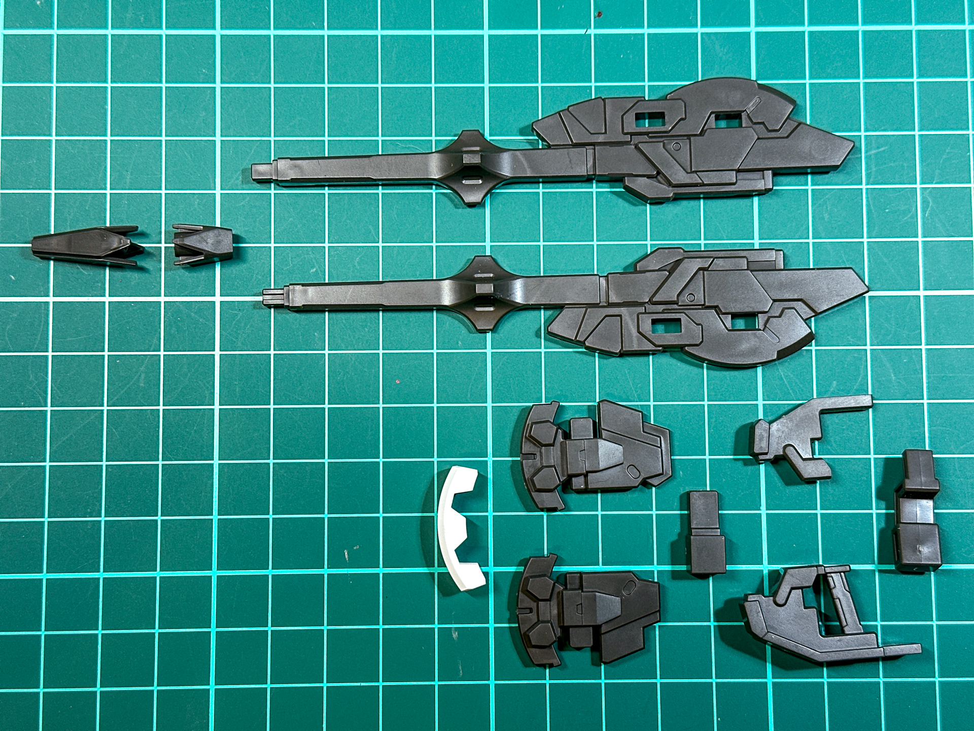 グラビトン・ライフルは11パーツにて構成されています。