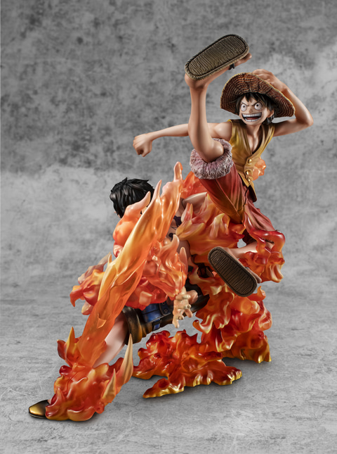 フィギュア「P.O.P ワンピース “NEO-MAXIMUM” ルフィ＆エース ～兄弟の