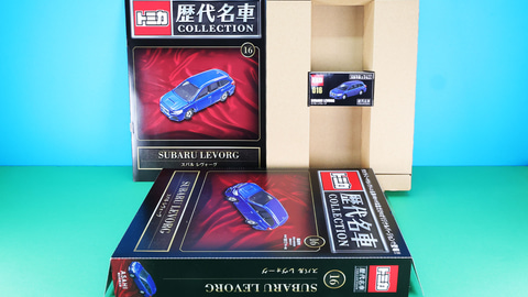 オールスバルコレクション　3種類 トミカ歴代名車コレクション 15号 (スバル インプレッサ WRX STI