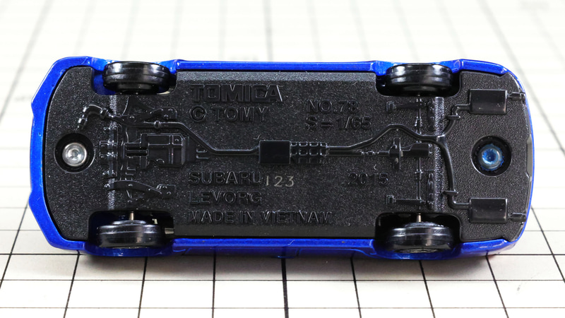 シャーシ：スバルといえばAWDシステム！を体現するディテールがあります