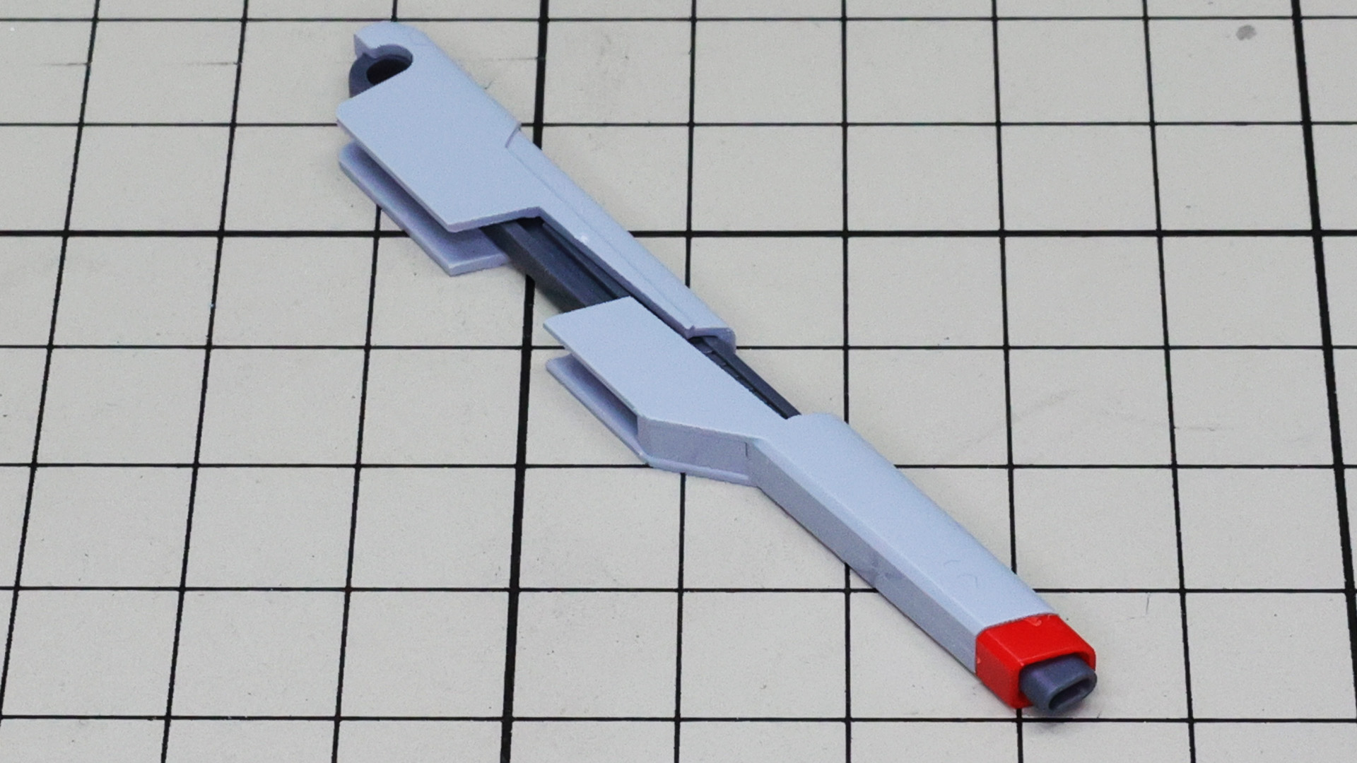 砲身を伸ばした状態。色分けも素晴らしいです