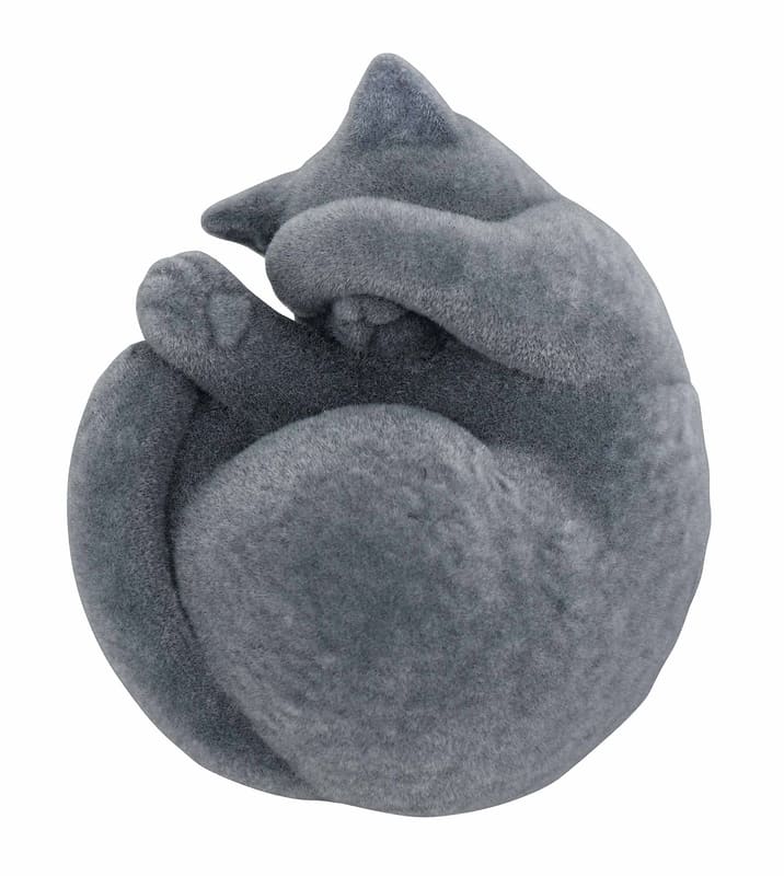 片手隠し-黒猫-