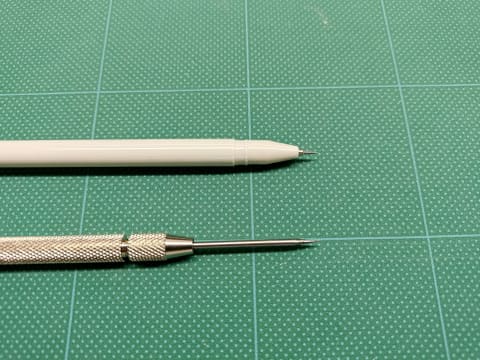 【特別企画】コスパ最強の100均工具「ダイソー 精密ケガキ針」を使ってみた タングステン鋼を採用したケガキ針。一工夫で使用感も一般品と遜色なし ...
