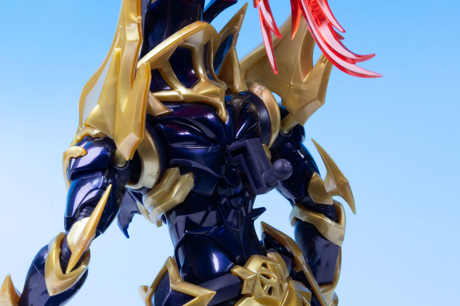 こちらが付属のジョイントパーツを取り付けたところ