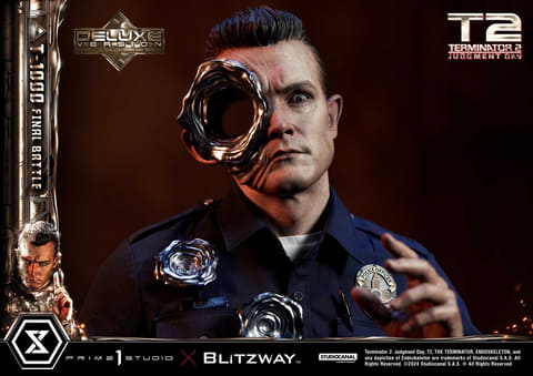 映画「ターミネーター2」より最強の敵“T-1000”の1/3ポリストーン製