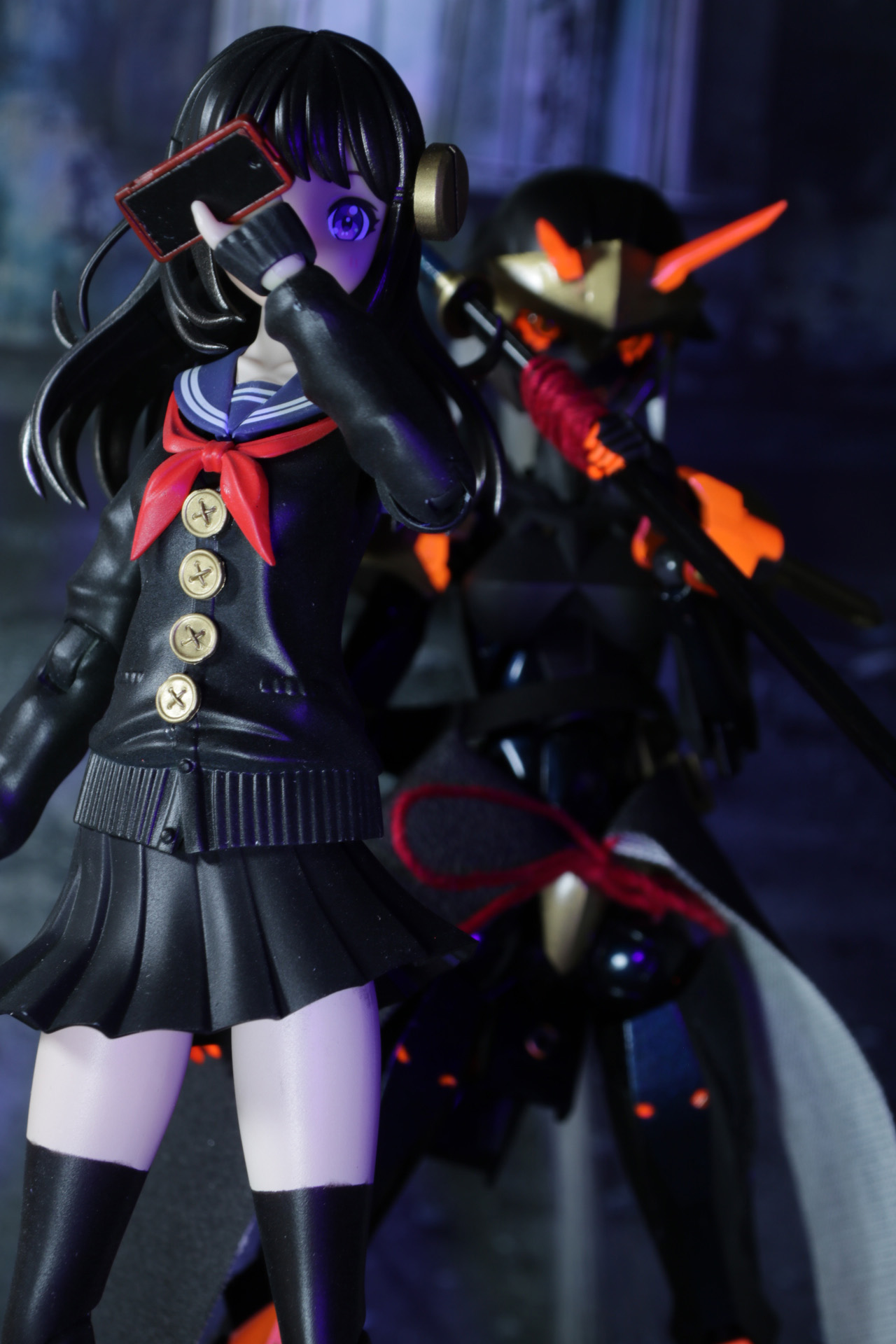 「プリンシパル/夜香蘭」への‟変身”シーンをイメージ