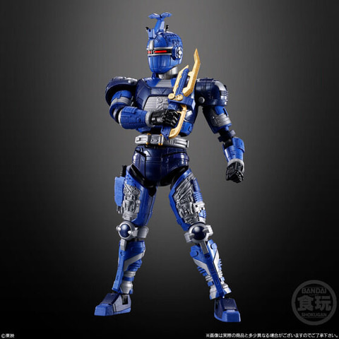 ビートルボーグ メガブルービートル 未開封 海外版 BANDAI 重甲ビーファイター」より「ブルービート」がSMP Kit makes poseで登場