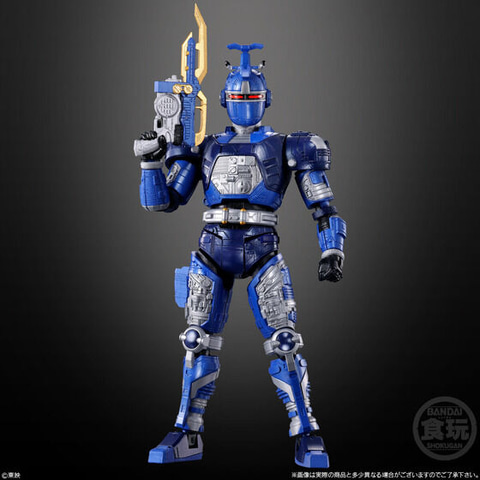 ビートルボーグ メガブルービートル 未開封 海外版 BANDAI 重甲ビーファイター」より「ブルービート」がSMP Kit makes poseで登場
