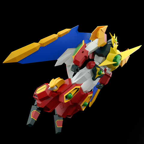 完全勝利ダイテイオー」より「MODEROID ダイテイオー」が7月に