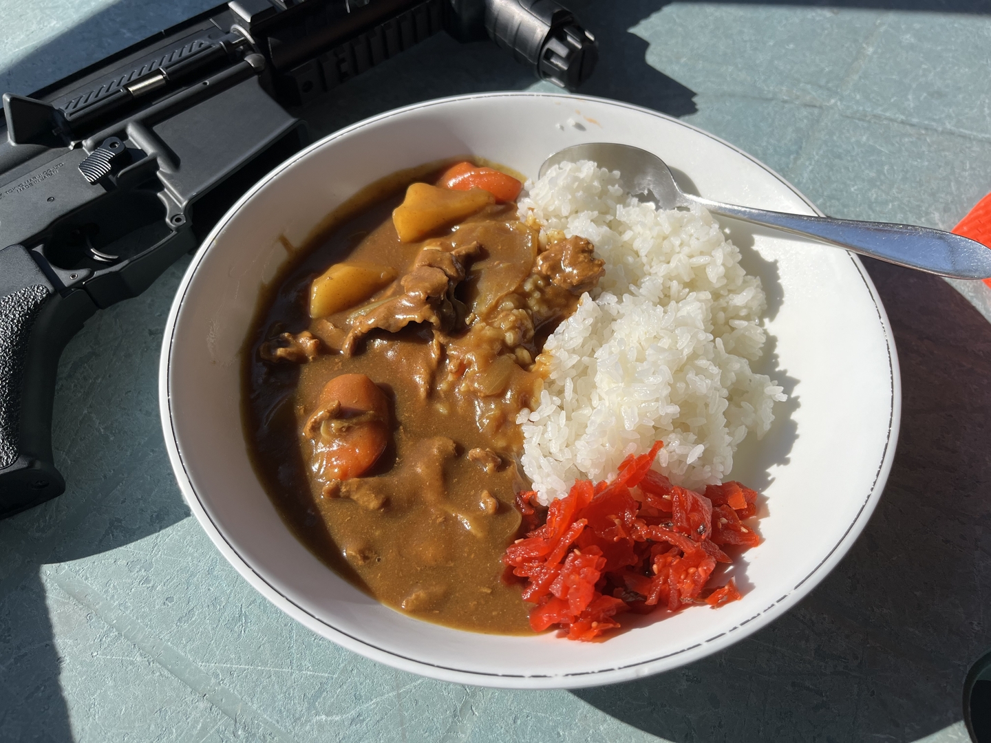 疲れた体にはカレーが一番