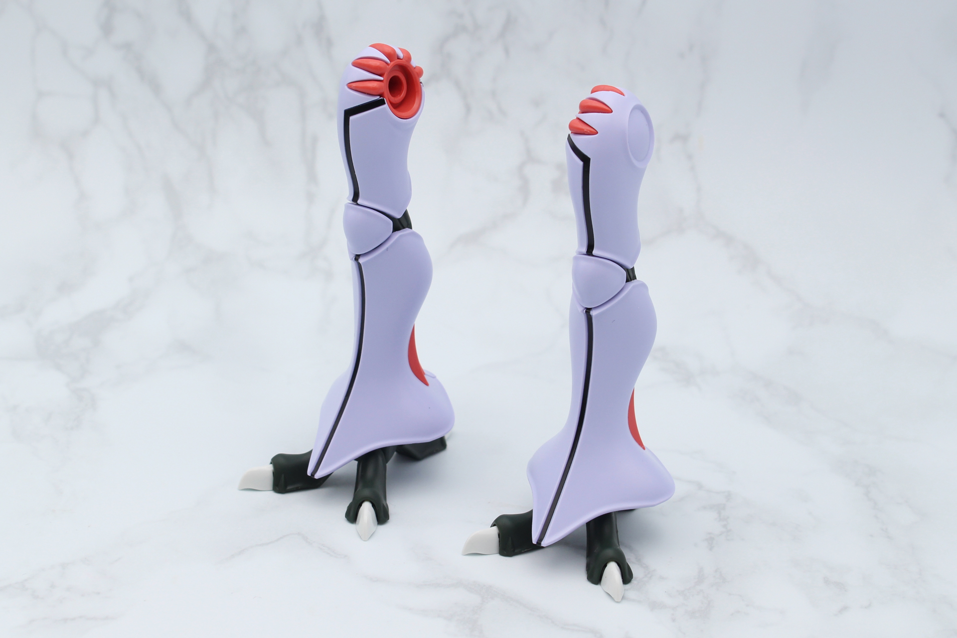 脚部が完成。左脚も同じように組み立てる