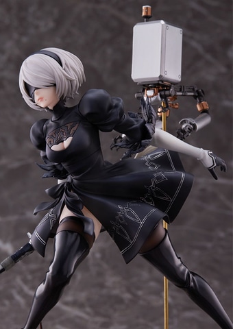 NieR:Automata Ver1.1a フィギュア 2B A2 2点セット Amazon | NieR:Automata Ver1.1a 2B 1/7スケール プラスチック製