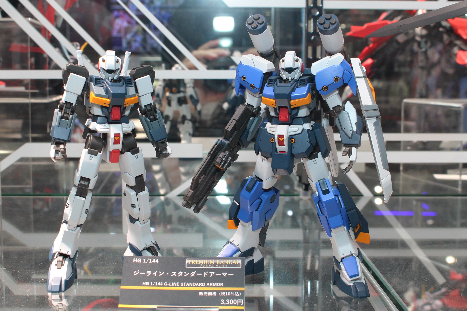 「HG 1/144 ジーラインスタンダードアーマー」。2月発送予定（1次予約分）。価格は3,300円。プレミアムバンダイ販売商品