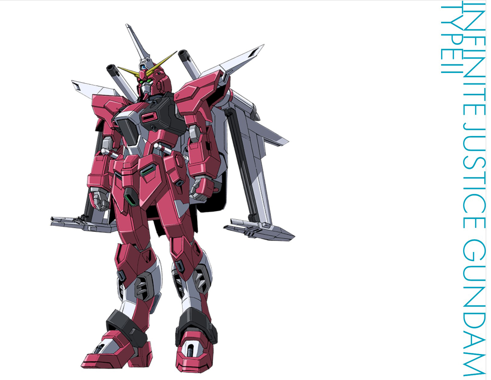 「インフィニットジャスティスガンダム弐式」、かつての機体の改修機。劇中の活躍が楽しみだ
