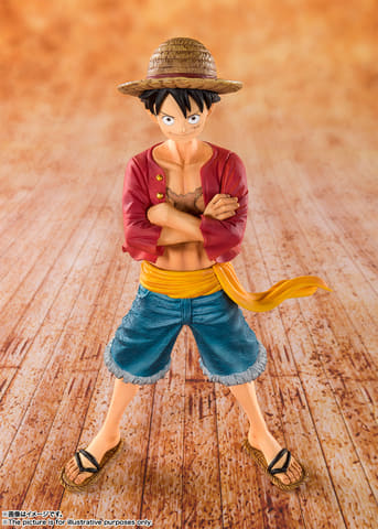 ONE PIECE」より「フィギュアーツZERO 麦わらのルフィ」＆「フィギュ