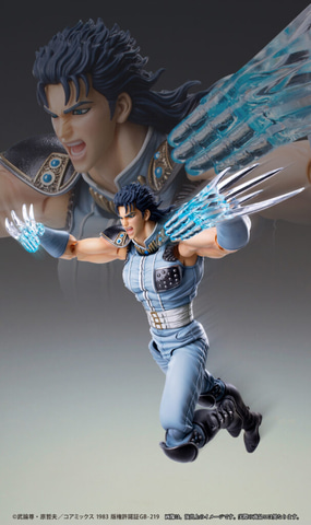 北斗の拳」より南斗水鳥拳伝承者・レイが「超像可動」シリーズで立体化