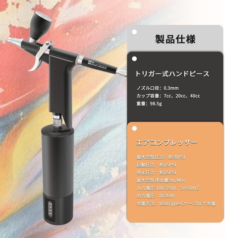 エアブラシ　まとめ売り Amazonタイムセール祭り】プラモや模型製作に適したエアブラシ