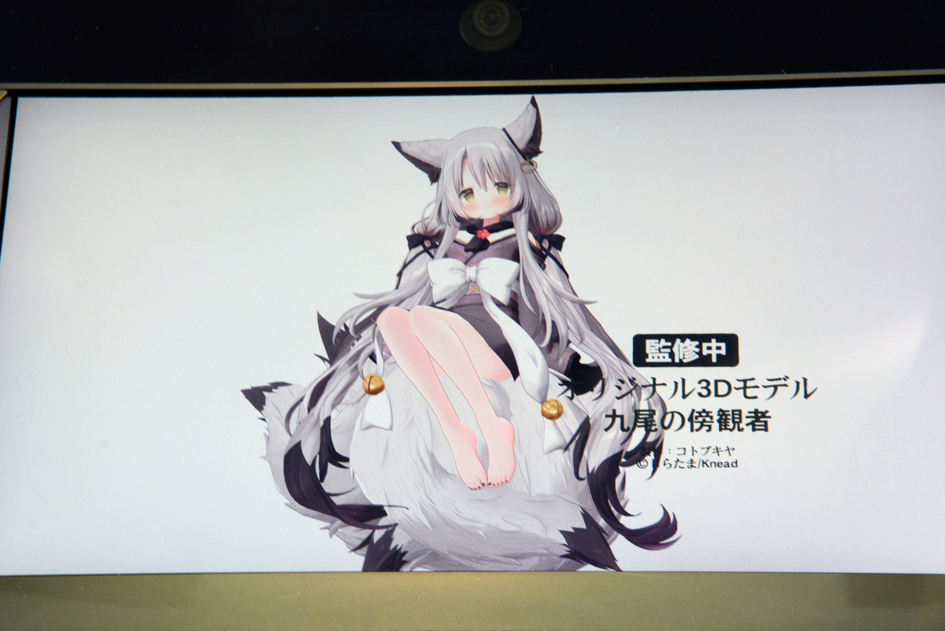 フィギュアを実際に目の前にしているように角度を変えてみることが可能。フィギュアメーカーならでは見応えのある3Dモデルだ