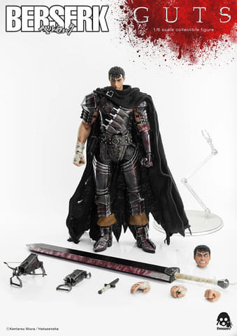 スリーゼロ 2体セット ガッツ グリフィス(通常版) アニメ『ベルセルク』ガッツ＆グリフィスをイメージした腕時計が