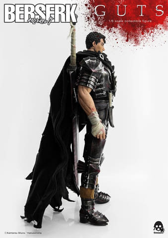 Threezero 1/6 ベルセルク ガッツ 黒い剣士 再販.Ver Amazon | 「AC」ThreeZero 1/6 ベルセルク 男性 黒剣士 ガッツ