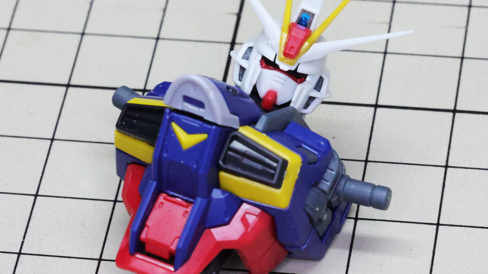 頭部を乗せてみました