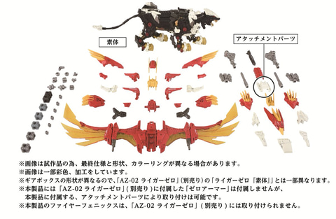 40TH ANNIVERSARY ZOIDS」よりムービングキット「AZ-06 ライガー