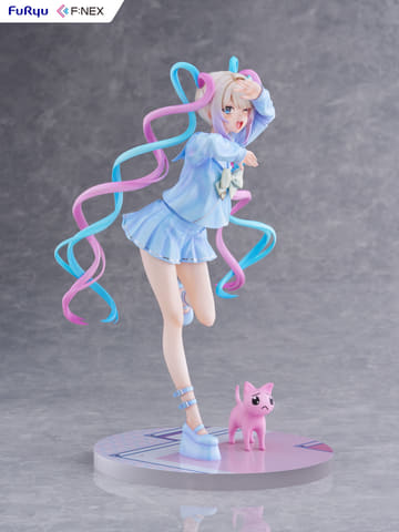【中古】開封 フリュー NEEDY GIRL OVERDOSE ニディガ F:NEX フェネクス 1/7 超絶最かわてんしちゃん 超てんちゃん[17][240017702612] NEEDY GIRL OVERDOSE」より超絶最かわてんしちゃんのフィギュア