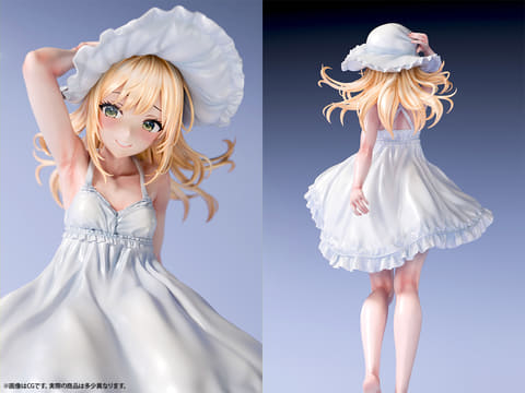 風のいたずら アスタロッテ 1/4スケール塗装済み完成品フィギュア ワンピースが風にひらり！ フィギュア「風のいたずら アスタ