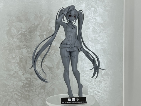 初音ミクやレーシングミクの新作フィギュアが「ワンホビ38」ブースにて