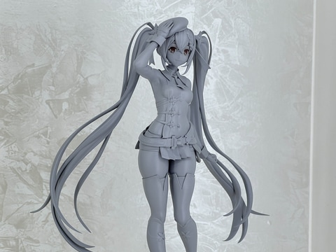 初音ミクやレーシングミクの新作フィギュアが「ワンホビ38」ブースにて