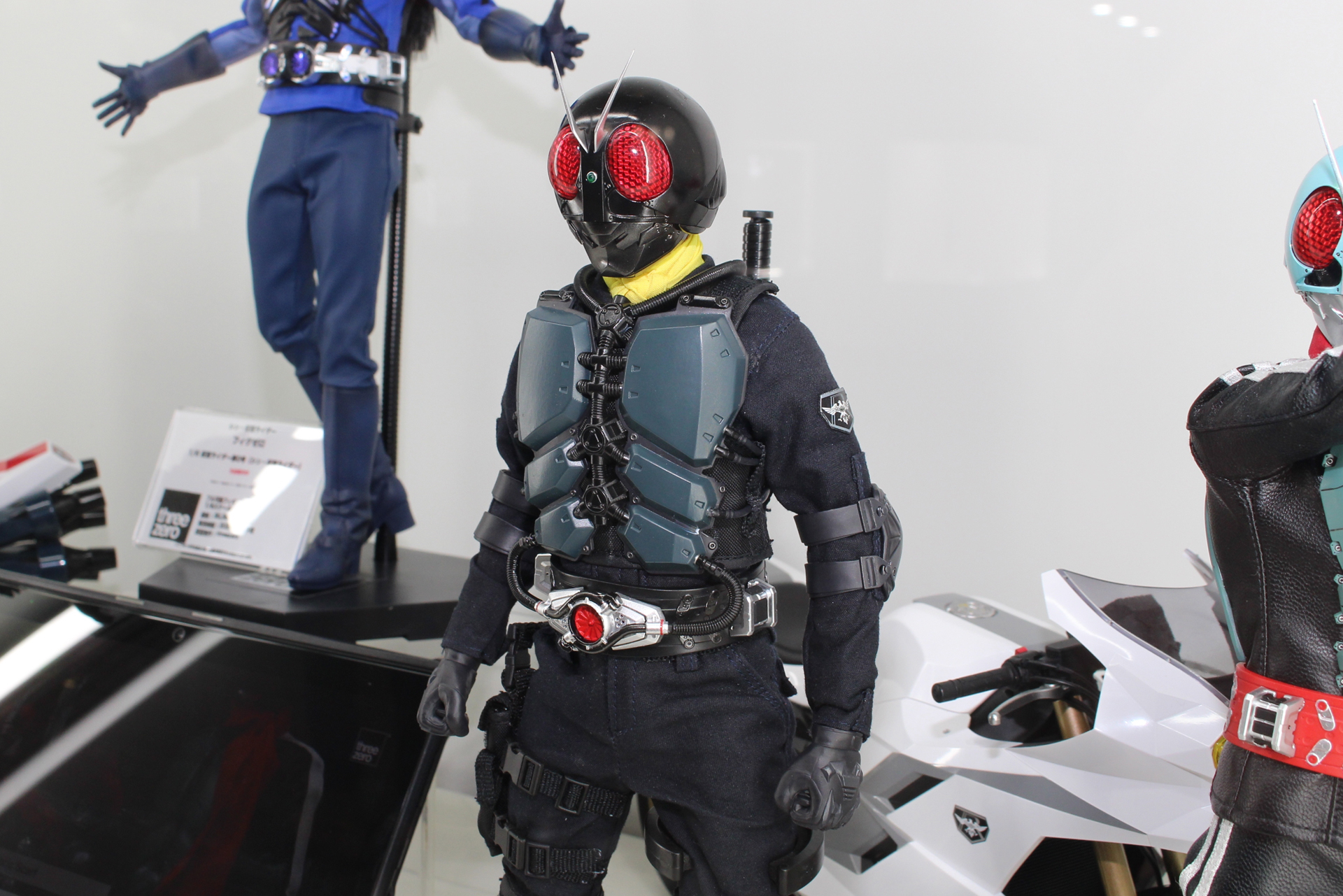 「フィグゼロ 1/6 大量発生型相変異バッタオーグ」。サイクロン号も企画中