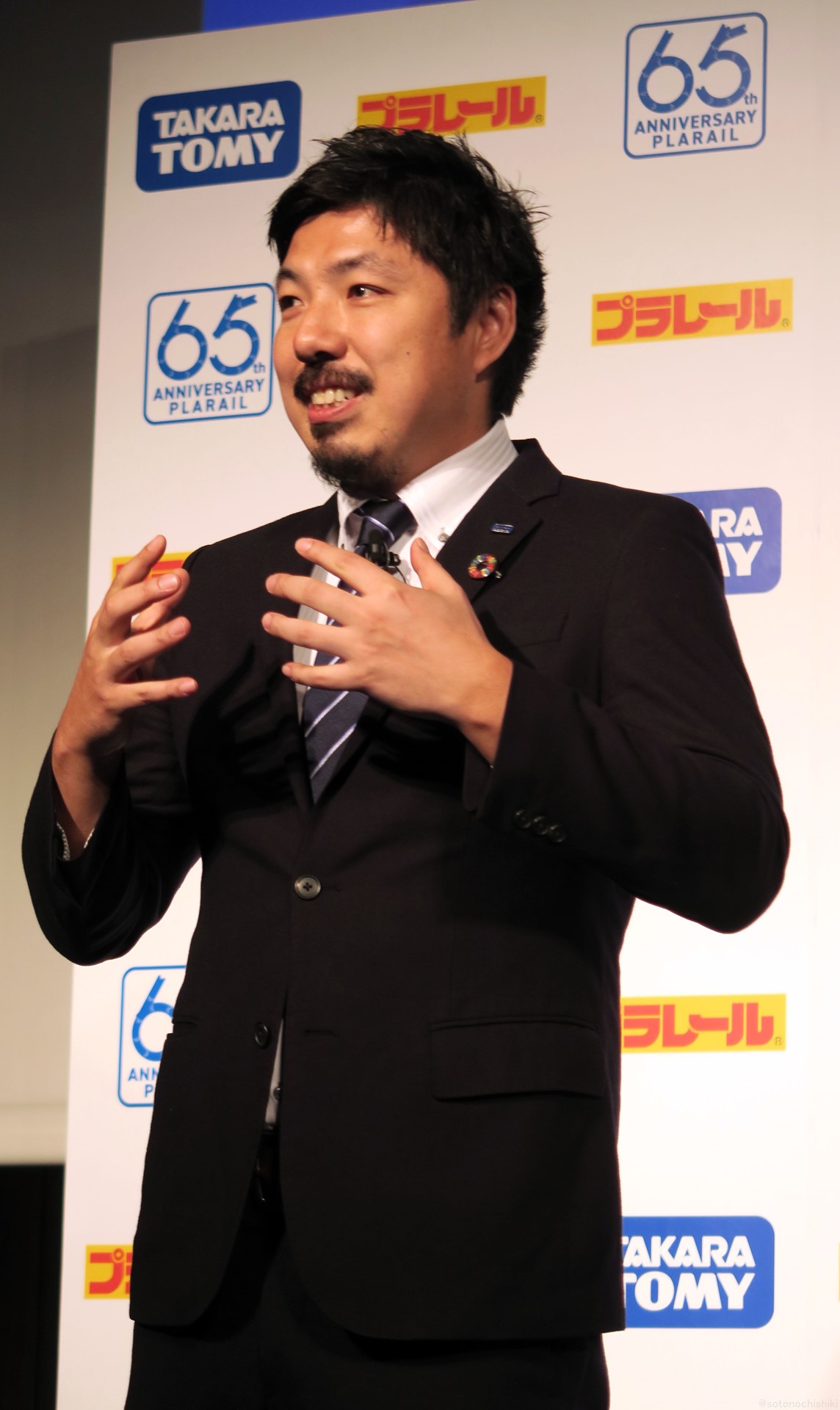 タカラトミー取締役副社長 富山彰夫氏