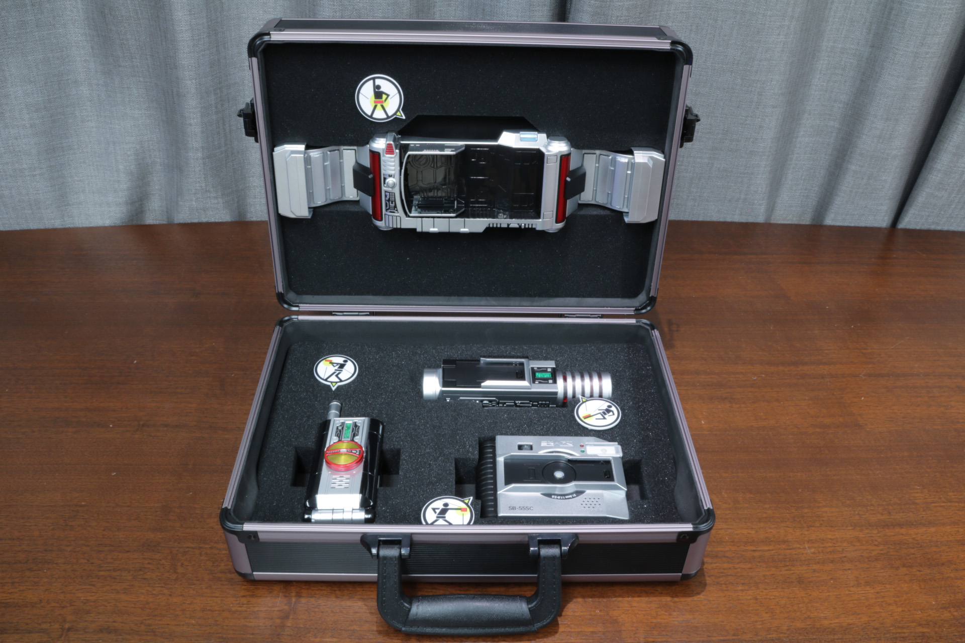 すべてのガジェットを収納した状態