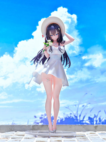 黒髪ロング＆純白ワンピースのキャストオフフィギュア「MANTA