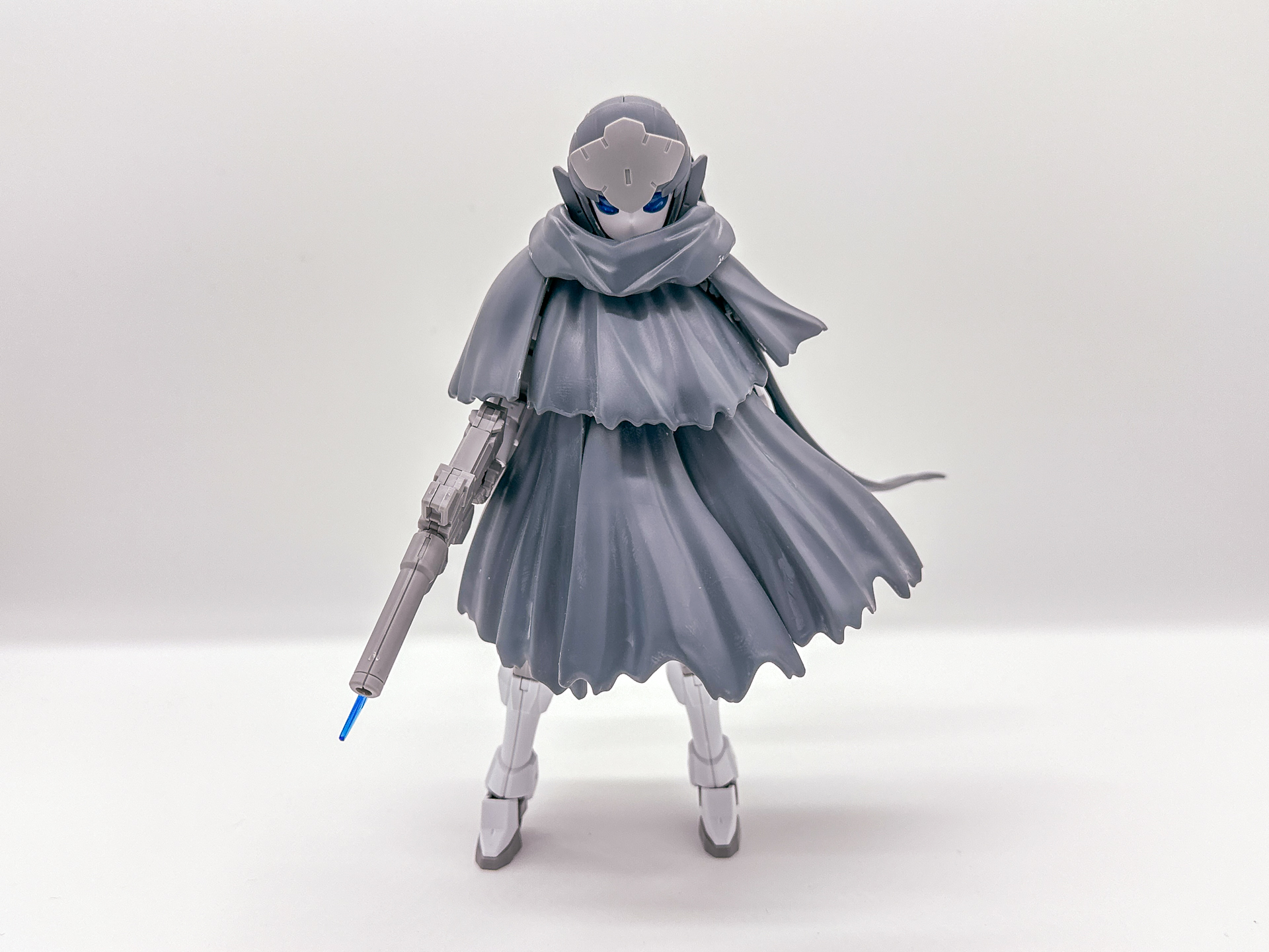 別売りの「30MM 1/144 オプションパーツセット14 (マルチクロス)」を使用してみました。各部パーツの配色がモノトーンなので統一感があります。