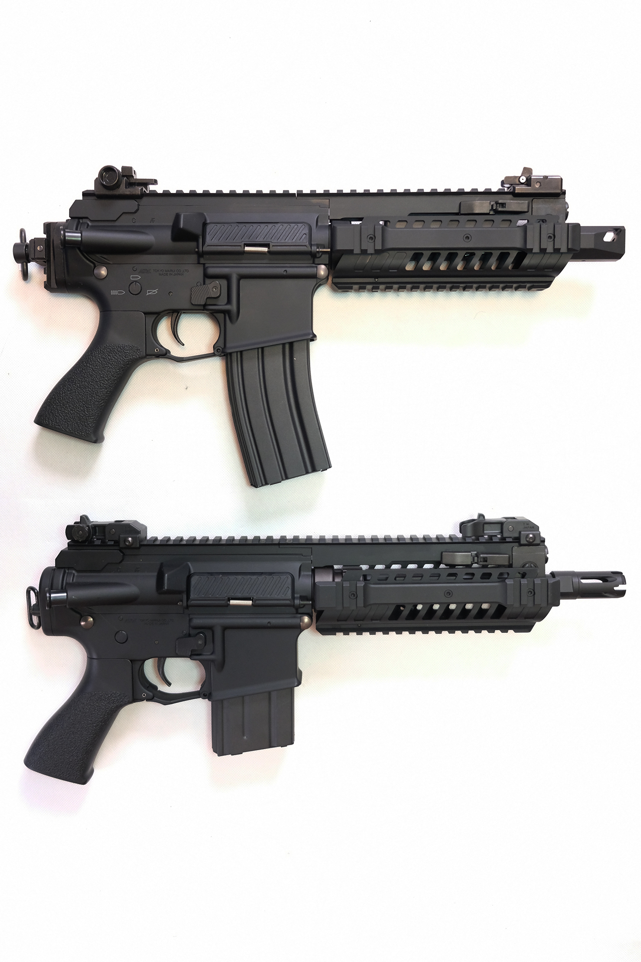 「パトリオットプラス」は右側にもビジュアル表示がある（上）