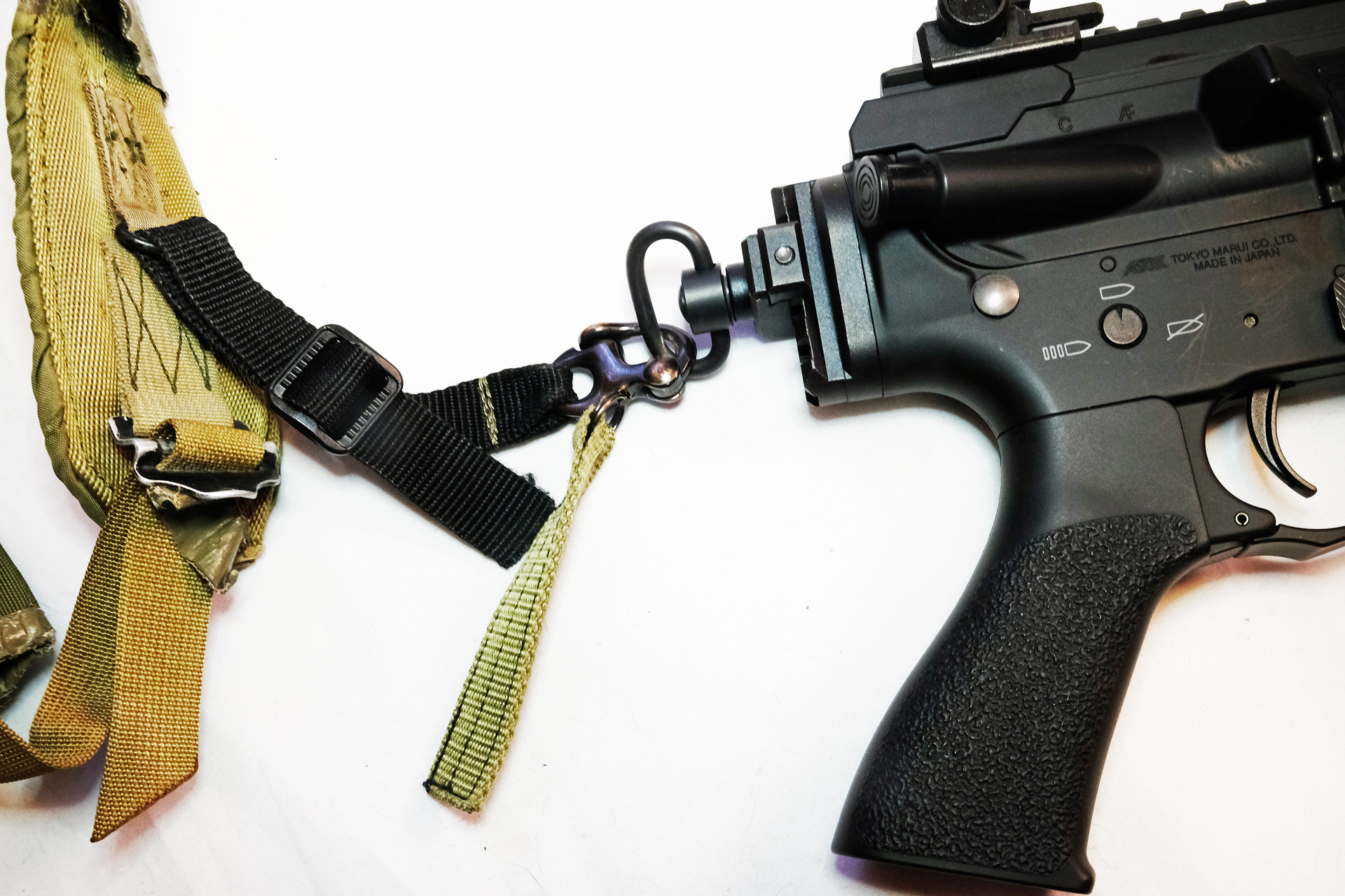 QDスイベルのままでも実用性が高い