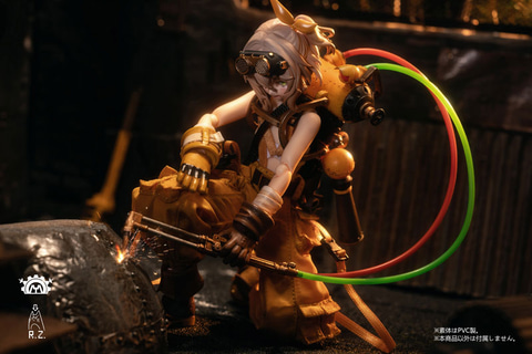 布服×アクションフィギュア！ LYNXPULSE「pocket art」から「PA007