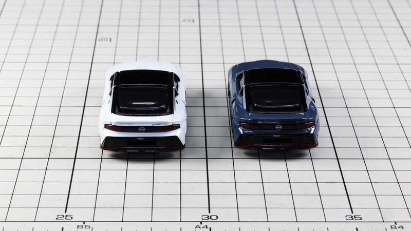 リア：こちらもフェアレディZのヘリテイジを継承するリアセクション