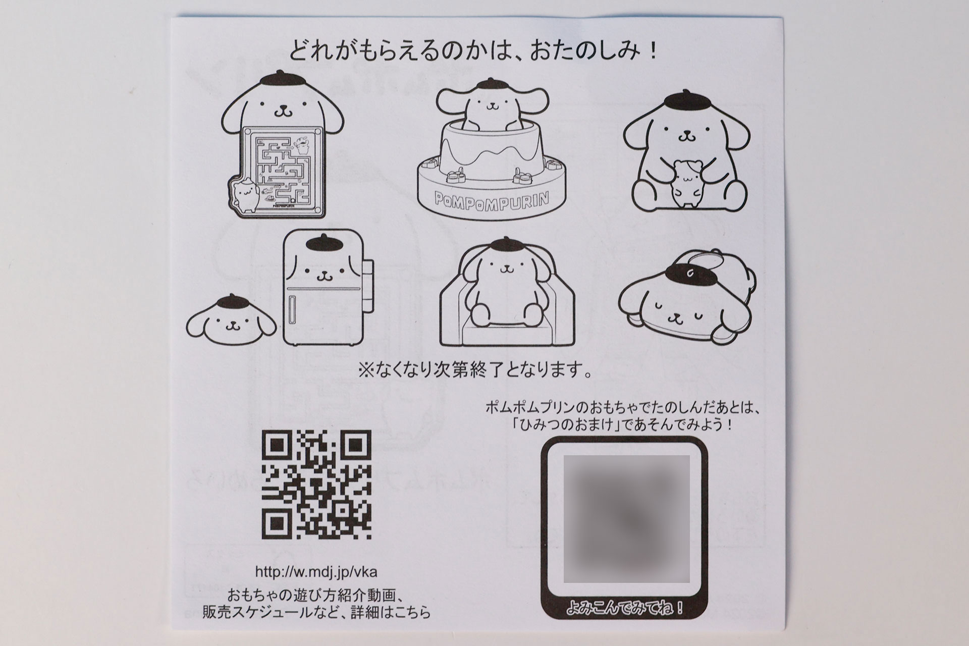 説明書の裏面のQRコードをスマホで読み込んで、ARゲームにも挑戦しよう