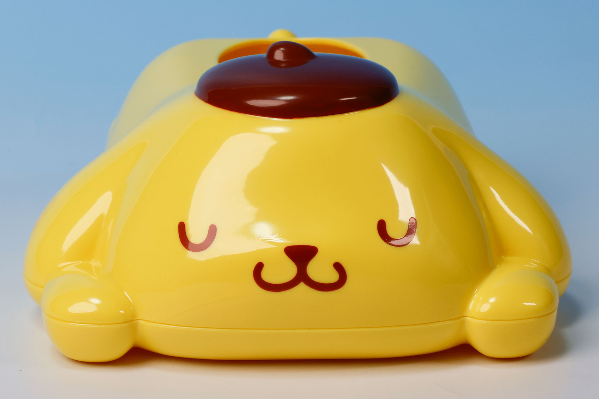 気持ちよく寝ている姿が再現されている