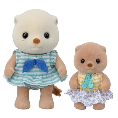 お姉ちゃんとおそろいの水中メガネ！ シルバニアファミリー「ラッコの