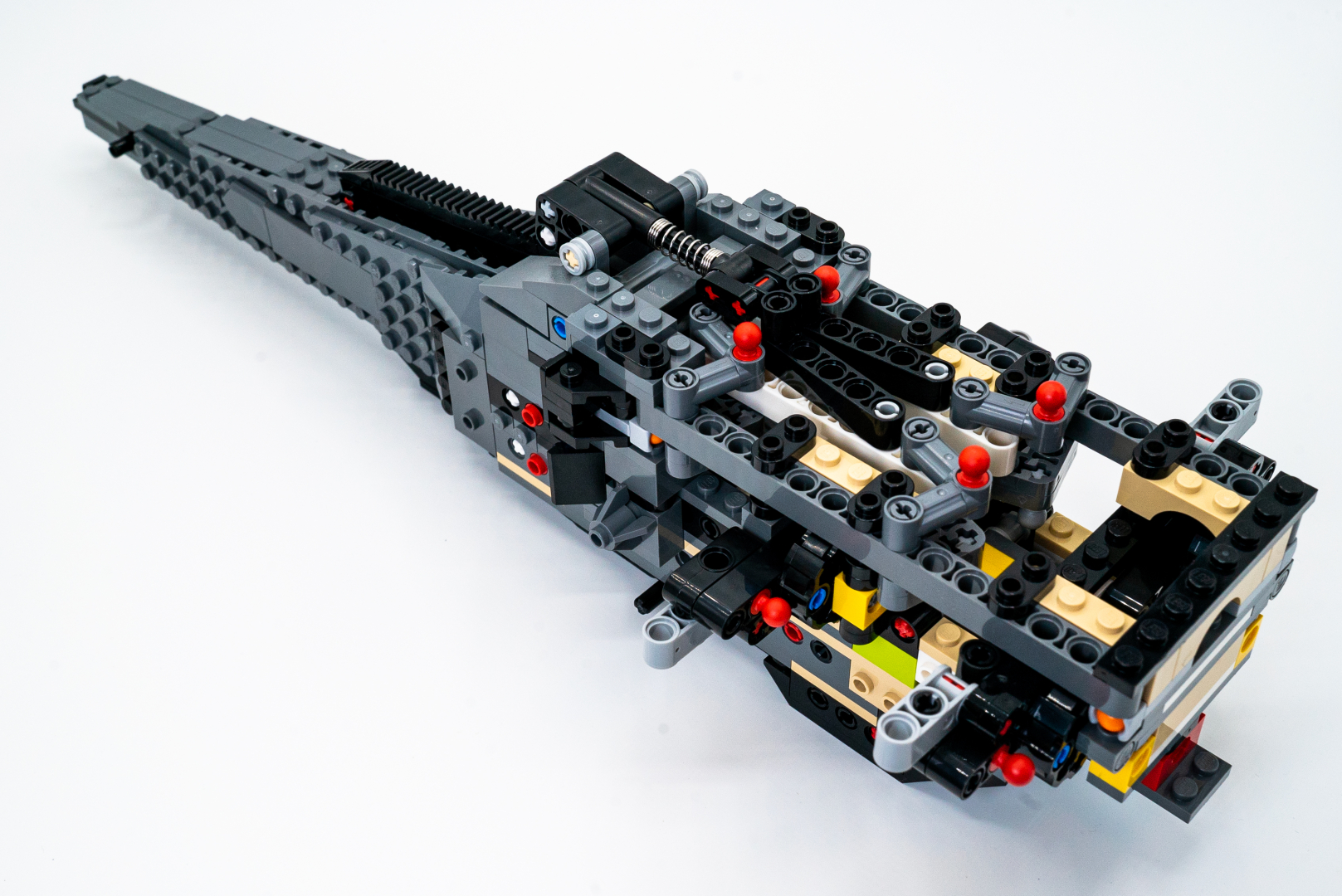 袋4の完成。8枚羽のギミックにつながる部分ができてきた！