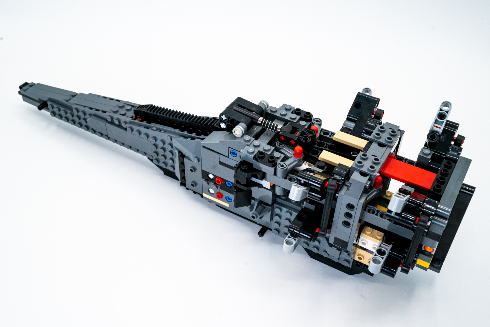 袋5の完成。ギミックを仕込んでいるだけあって中央の密度がすごい