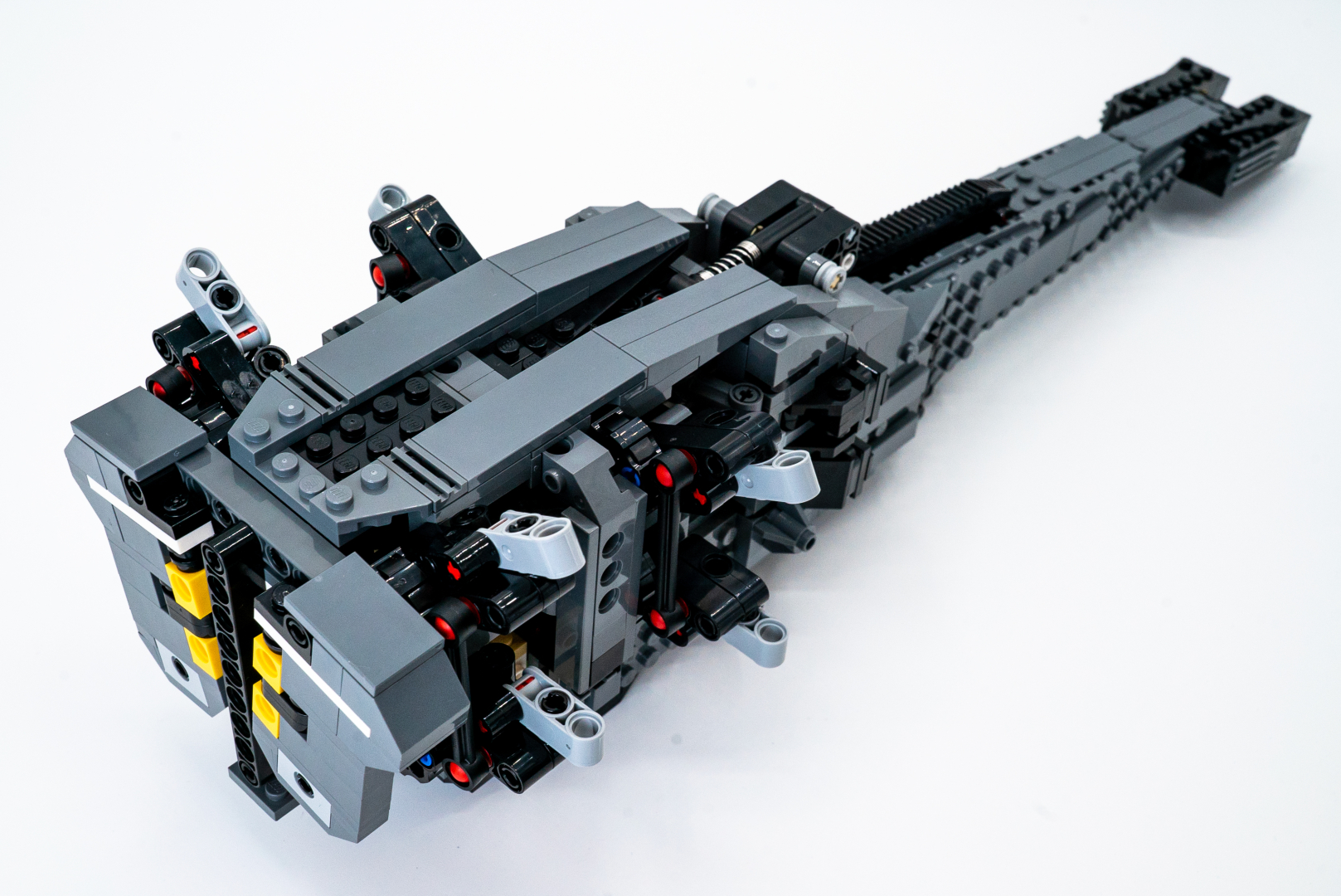 袋6の完成品。通常パーツで全体の形が見えてくる