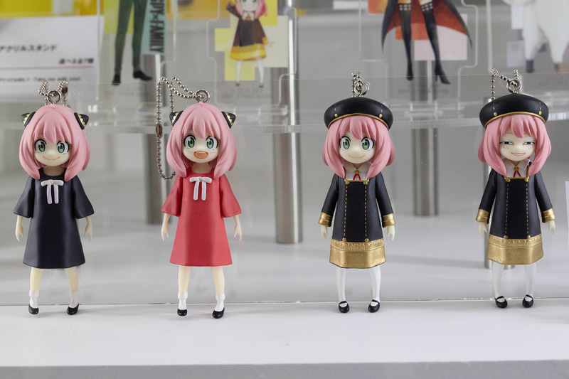 D賞のアーニャのマスコットチャーム。全4種類が用意されているが、選ぶことはできない