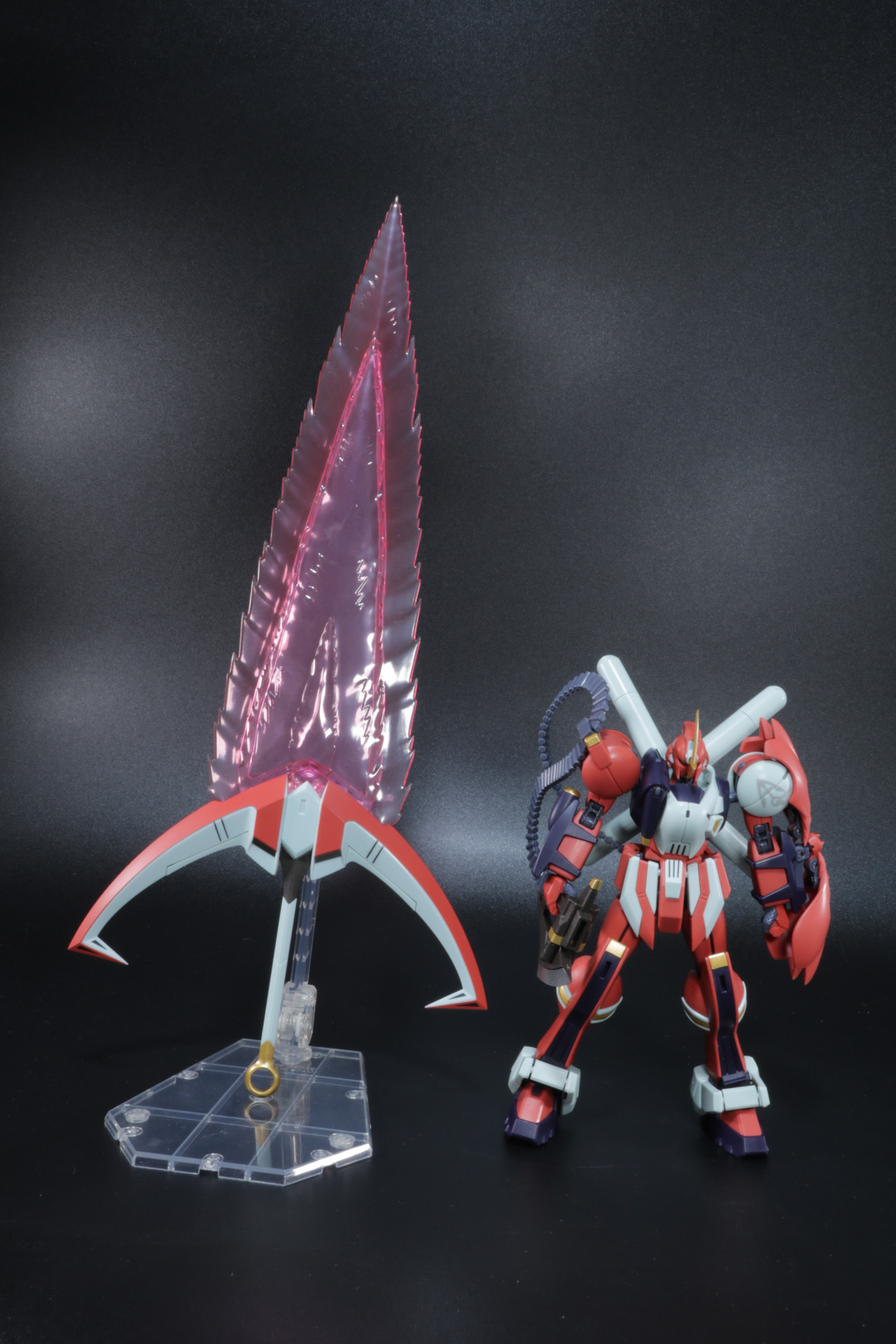 「ROBOT魂 ＜SIDE MS＞ アンカーガンダム」本体を超えるサイズ